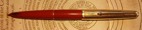 Parker Model 61 Custom Fountain Pen (1974) - pen