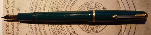 Parker Slimfold Fountain Pen (1963) - pen