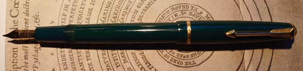 Parker Slimfold Fountain Pen (1963) - pen