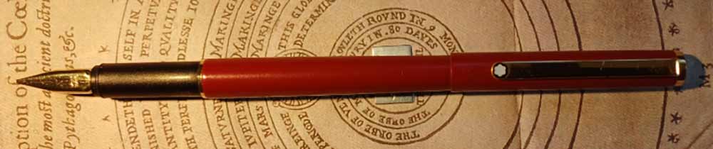 Montblanc Noblesse Slimline Fountain Pen (1974) - pen