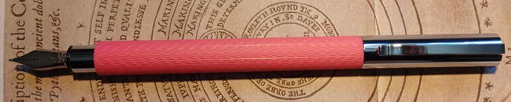 Faber-Castell (Graf von) Ambition OpArt Flamingo Fountain Pen (pre-2018) - pen