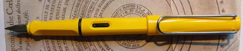 LAMY Safari Vista Fountain Pen (post 2004) - pen