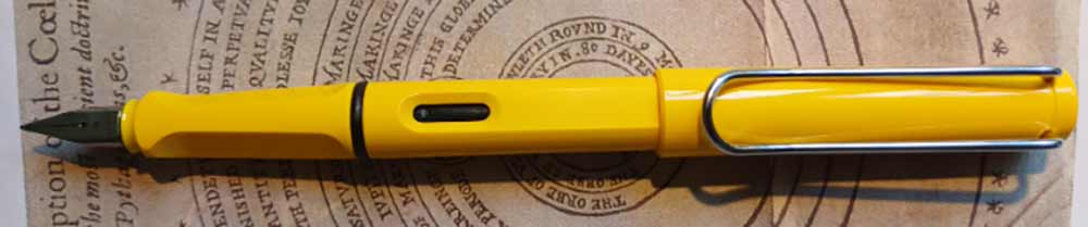 LAMY Safari Vista Fountain Pen (post 2004) - pen
