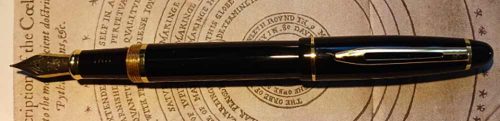 Wordsworth & Black Majesti Fountain Pen (2022) - pen