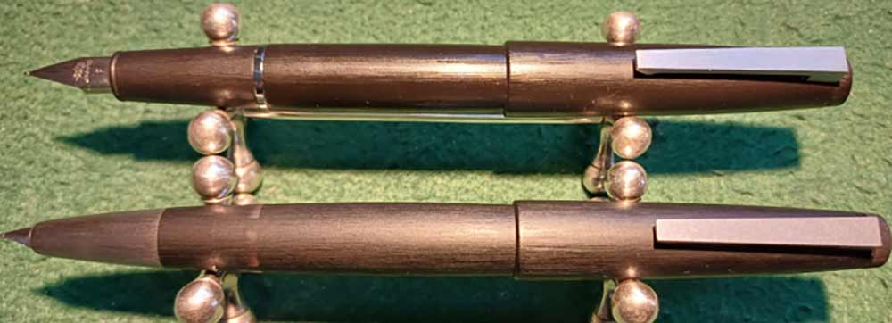 Jinhao 80 Fountain Pen (PRC) vs LAMY 2000 Fountain Pen (Germany)